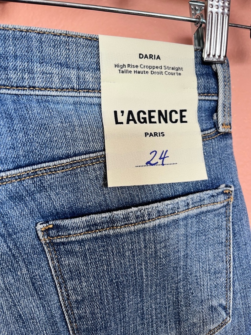 L’agence Daria High Rise Cropped Jeans - Picture 6 of 7